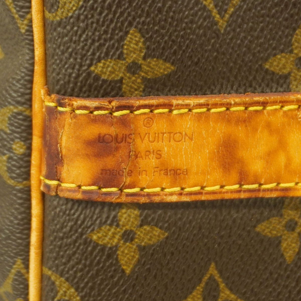 Louis Vuitton Boston Bag Monogram Keepall Bandouliere 55 Brown — view 5