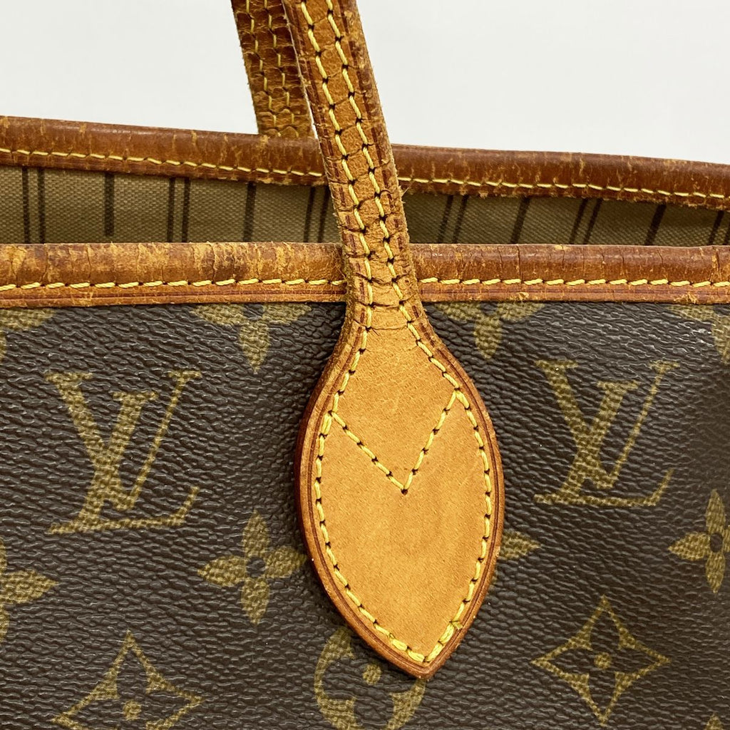 Louis Vuitton Tote Bag Monogram Neverfull MM Brown — view 8