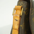 Louis Vuitton Shoulder Bag Monogram Chantilly GM Brown — view 7