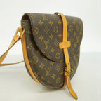 Louis Vuitton Shoulder Bag Monogram Chantilly GM Brown — view 2
