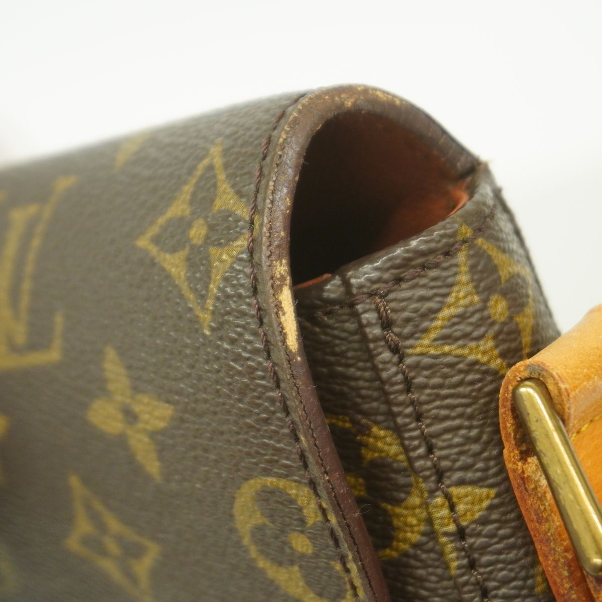 Louis Vuitton Shoulder Bag Monogram Chantilly GM Brown — view 6