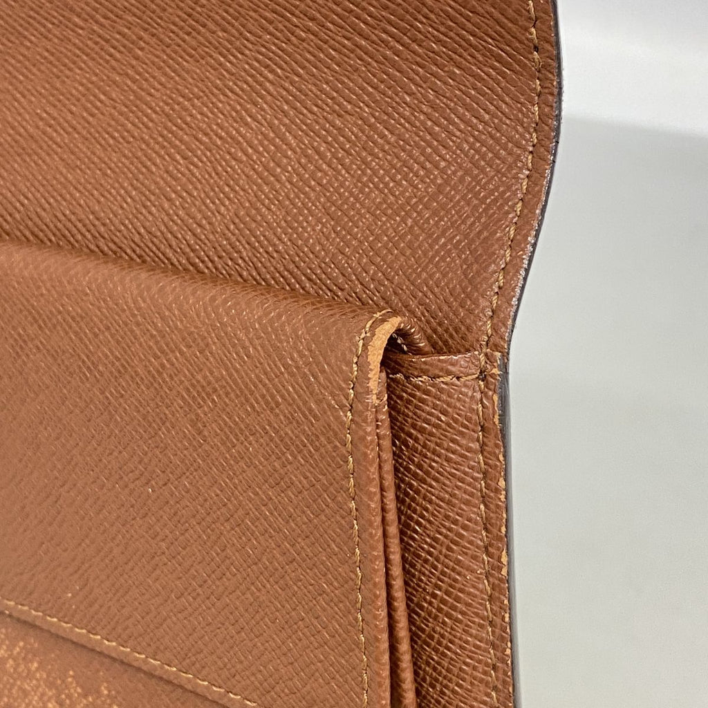 Louis Vuitton Trifold Wallet Monogram Porte Tresor International Brown — view 6