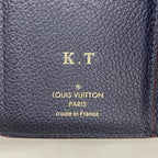 Louis Vuitton Trifold Wallet Monogram Empreinte Portefeuille Victorine Marine — view 4