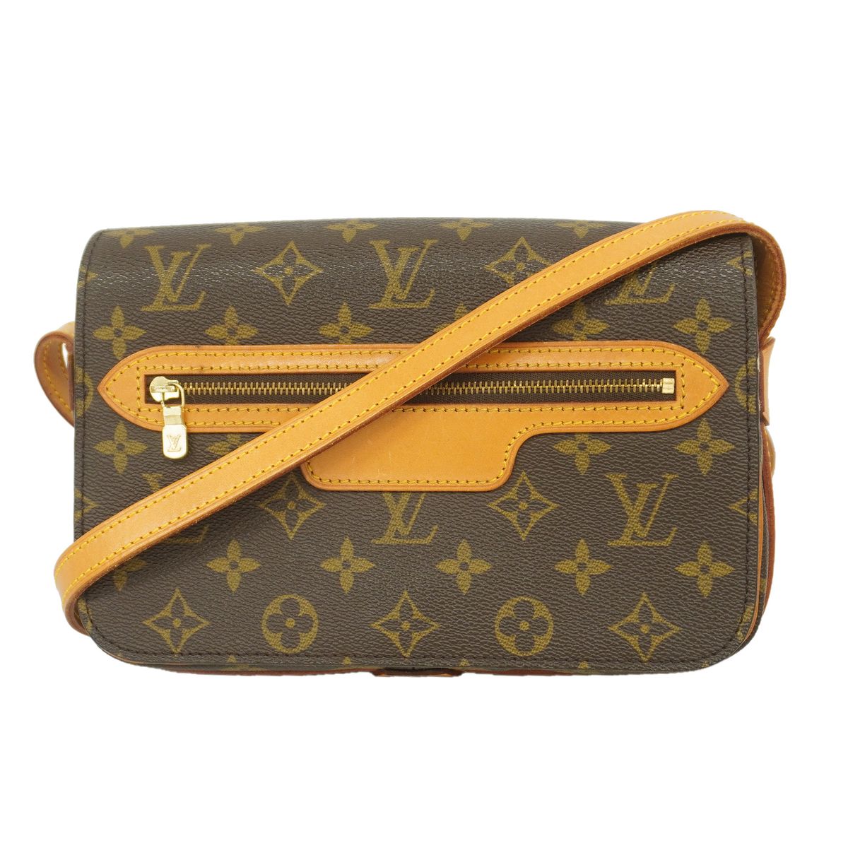 Louis Vuitton Shoulder Bag Monogram Saint Germain 24 Brown