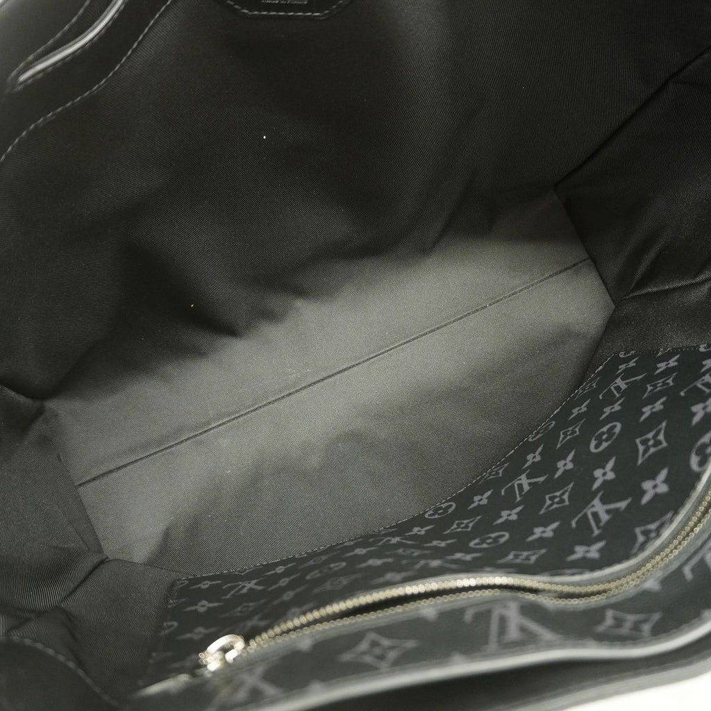 Louis Vuitton Business Bag Monogram Eclipse Grand Sac Black — view 4
