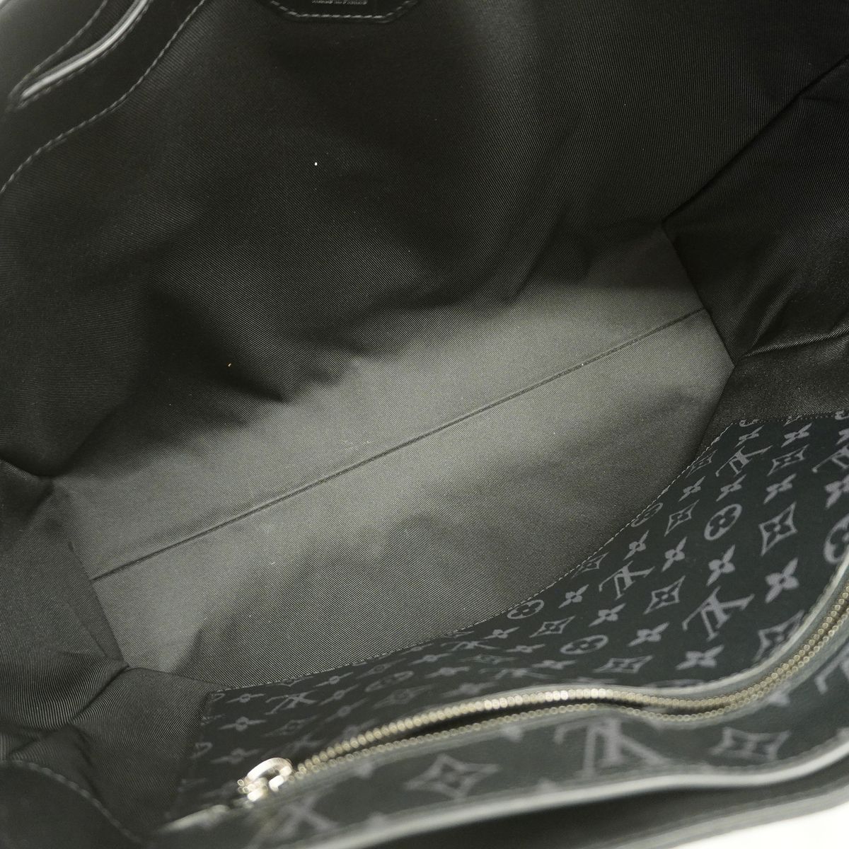 Louis Vuitton Business Bag Monogram Eclipse Grand Sac Black — view 4