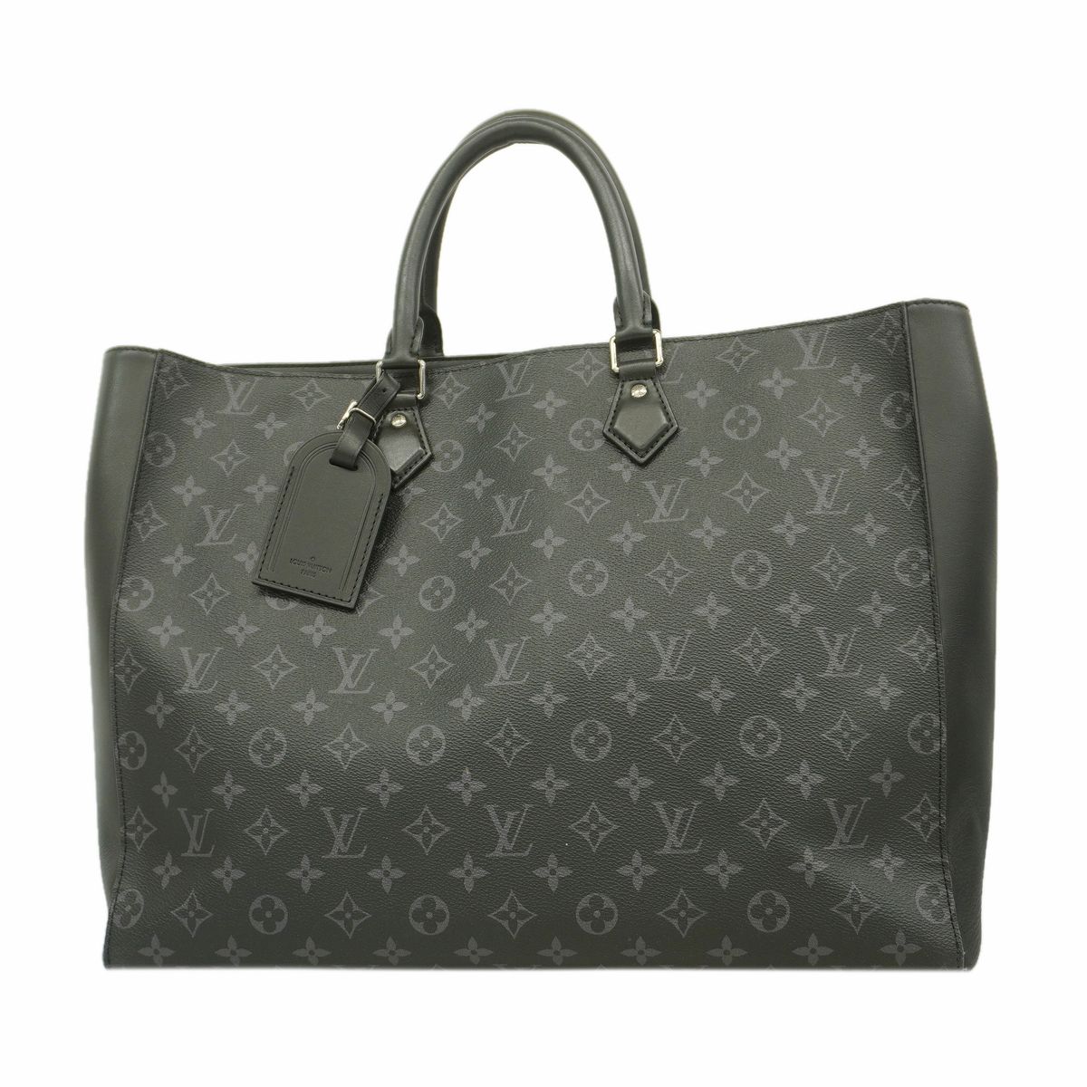 Louis Vuitton Business Bag Monogram Eclipse Grand Sac Black
