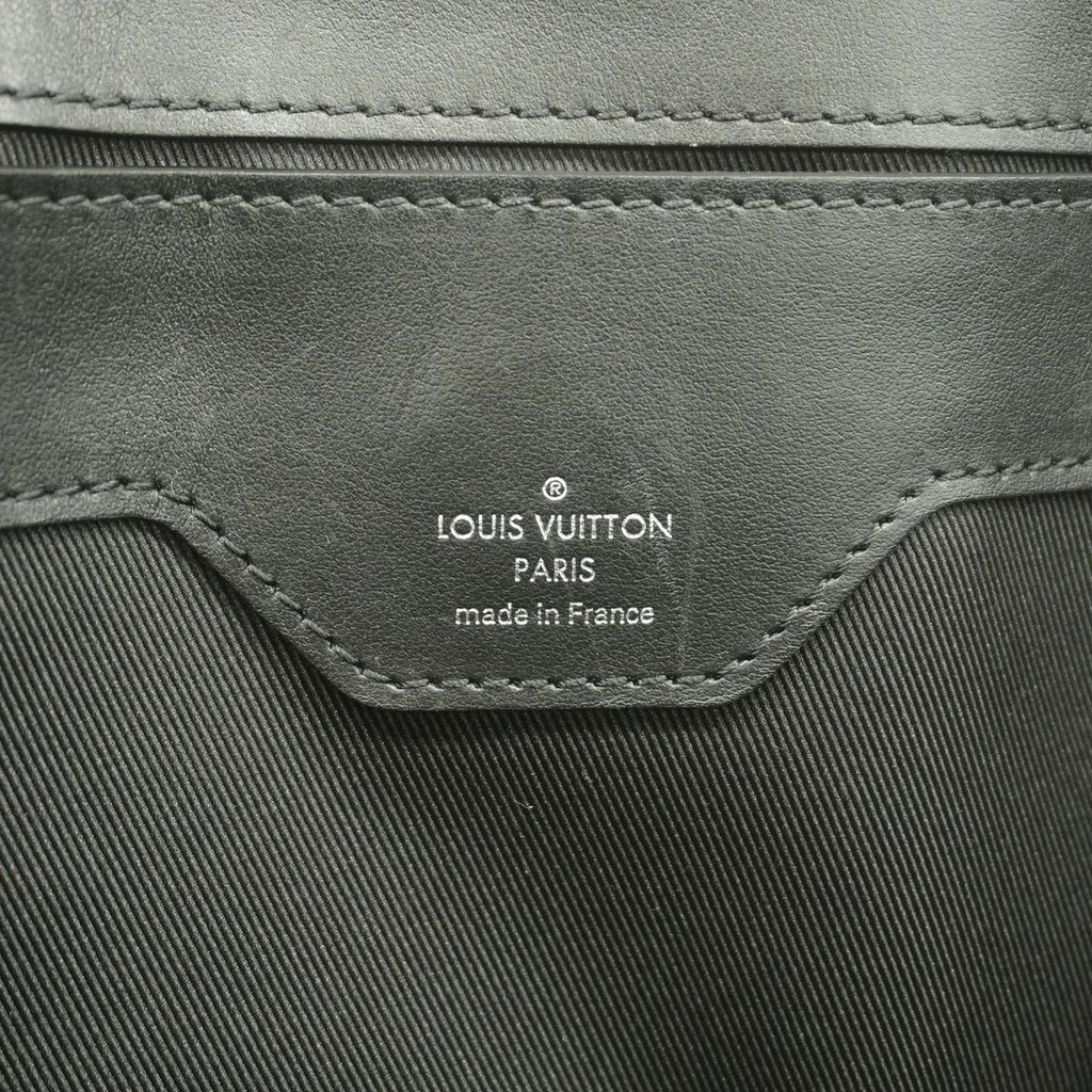 Louis Vuitton Business Bag Monogram Eclipse Grand Sac Black — view 5