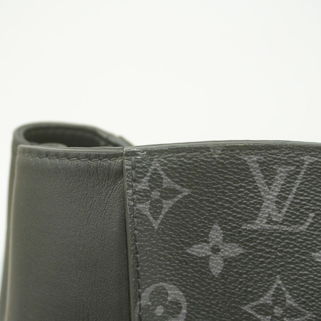 Louis Vuitton Business Bag Monogram Eclipse Grand Sac Black — view 7