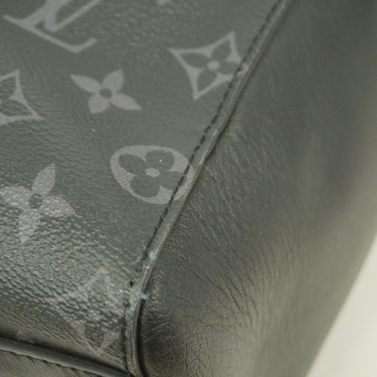 Louis Vuitton Business Bag Monogram Eclipse Grand Sac Black — view 6