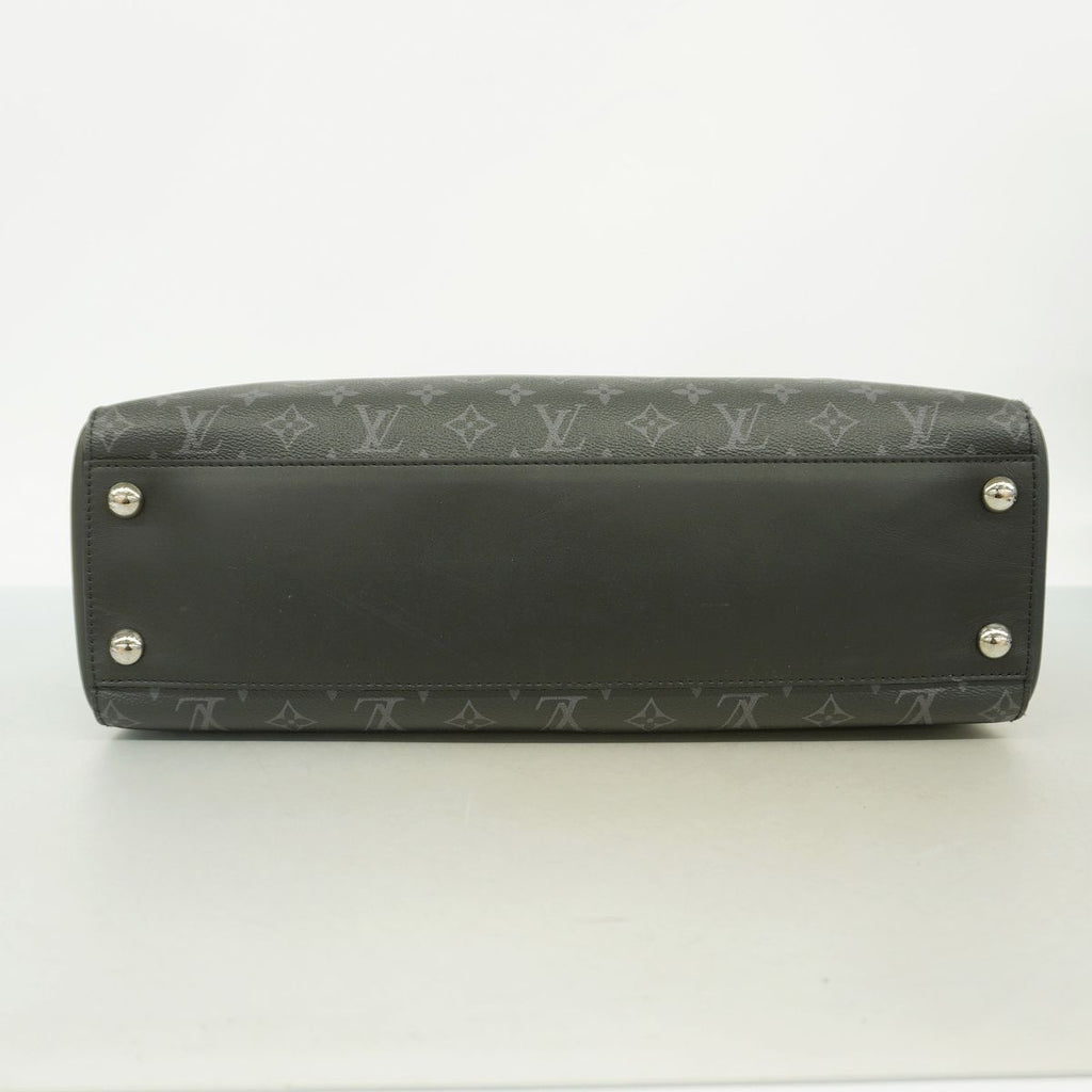 Louis Vuitton Business Bag Monogram Eclipse Grand Sac Black — view 3