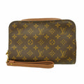 Louis Vuitton Clutch Monogram Orsay Brown