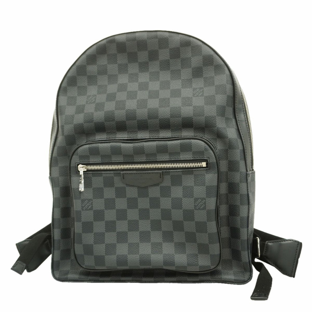 Louis Vuitton Backpack Damier Graphite Josh Black