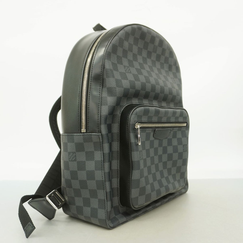 Louis Vuitton Backpack Damier Graphite Josh Black — view 2