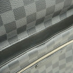 Louis Vuitton Backpack Damier Graphite Josh Black — view 7