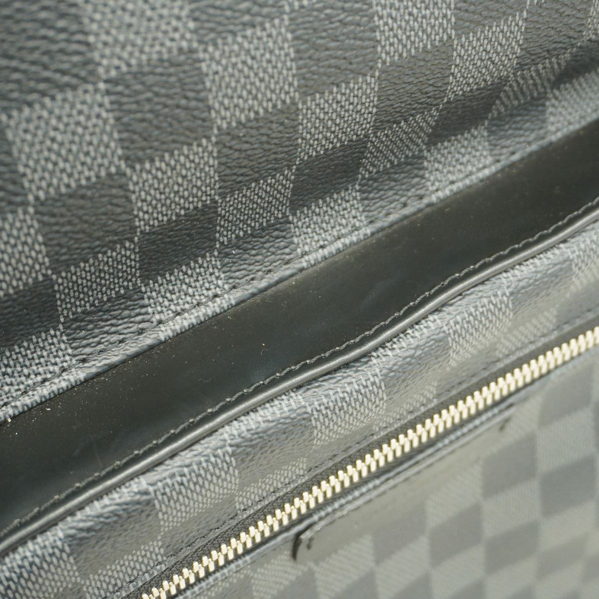 Louis Vuitton Backpack Damier Graphite Josh Black — view 7