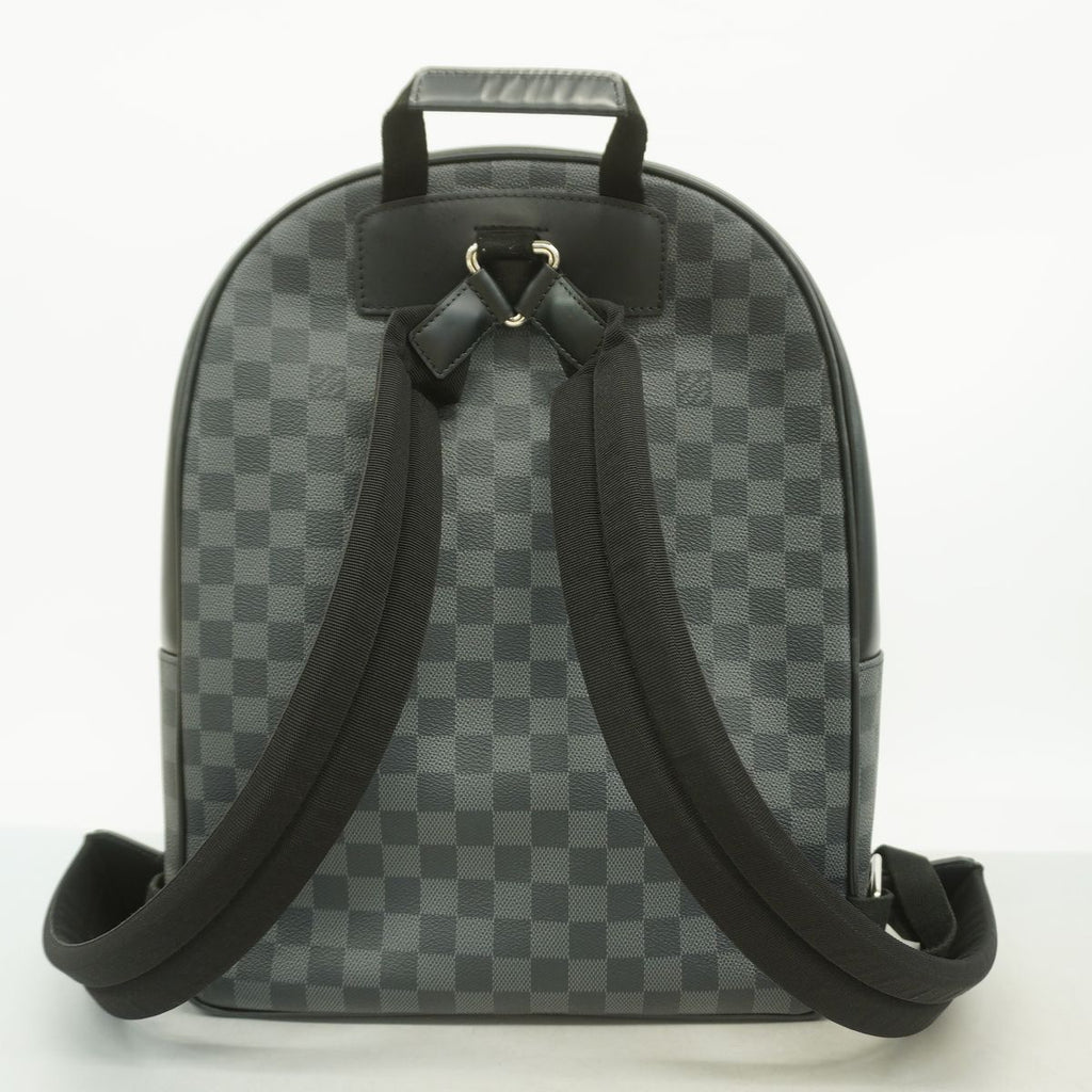 Louis Vuitton Backpack Damier Graphite Josh Black — view 8