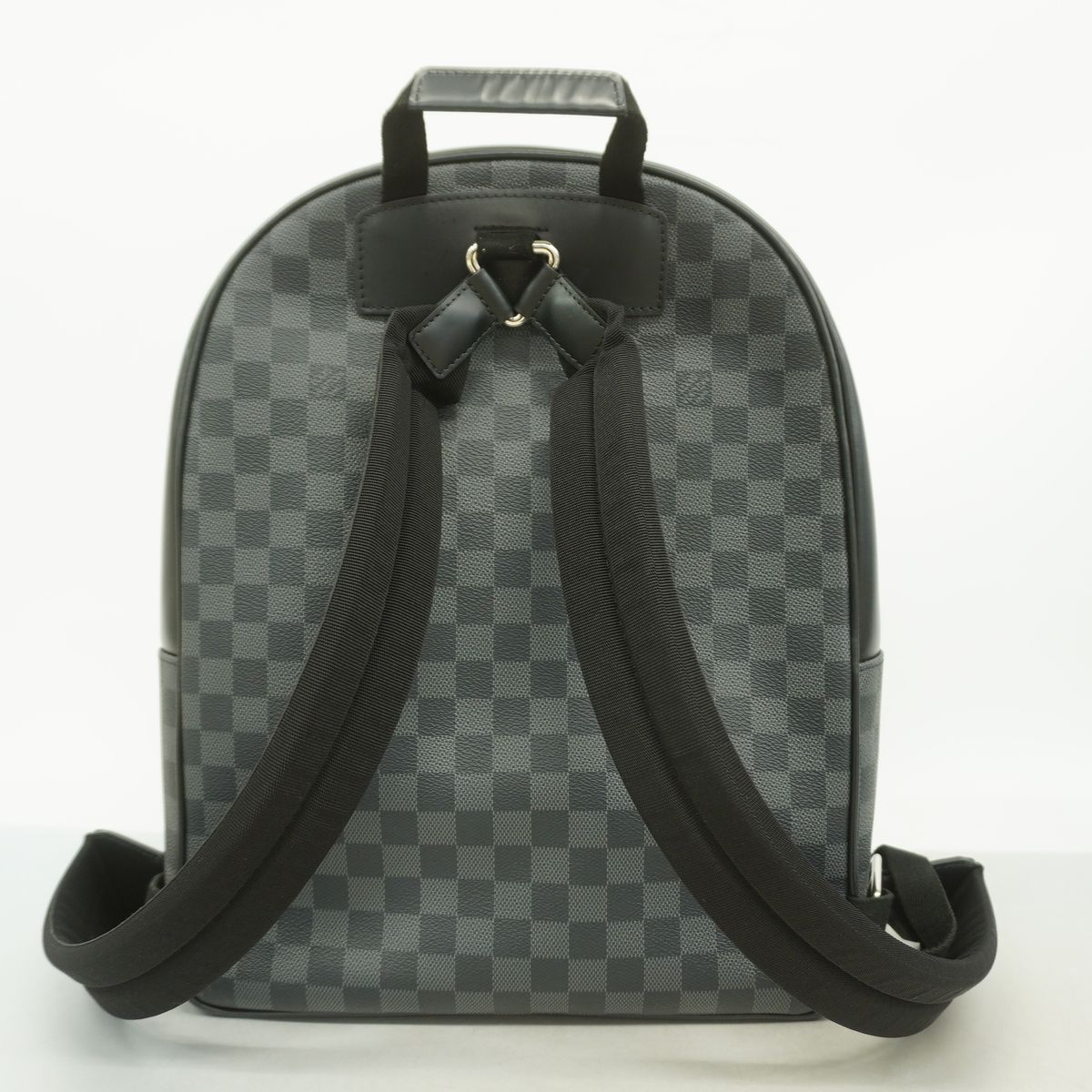 Louis Vuitton Backpack Damier Graphite Josh Black — view 8