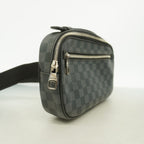 Louis Vuitton Belt Bag Damier Graphite Ambler Black — view 2