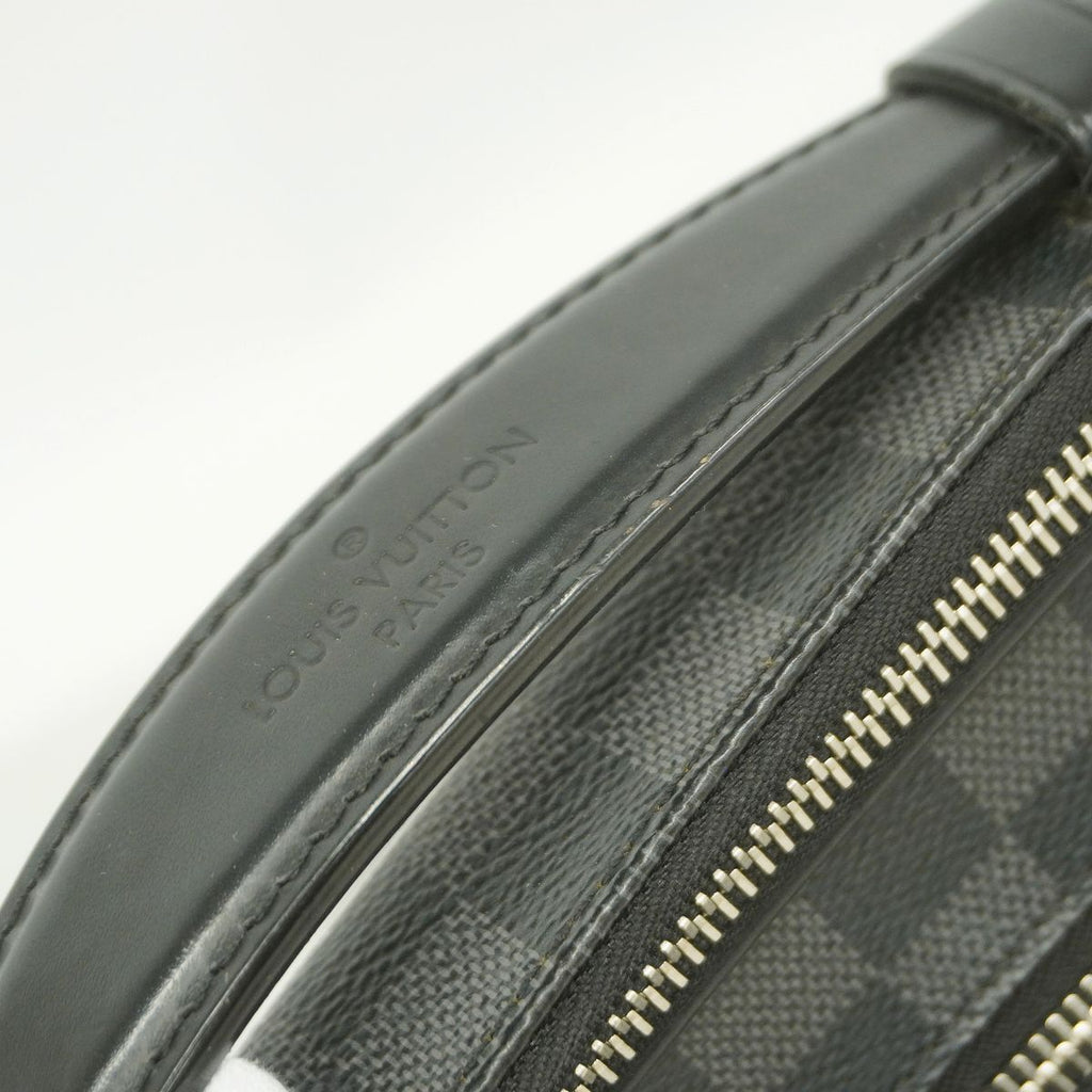 Louis Vuitton Belt Bag Damier Graphite Ambler Black — view 8