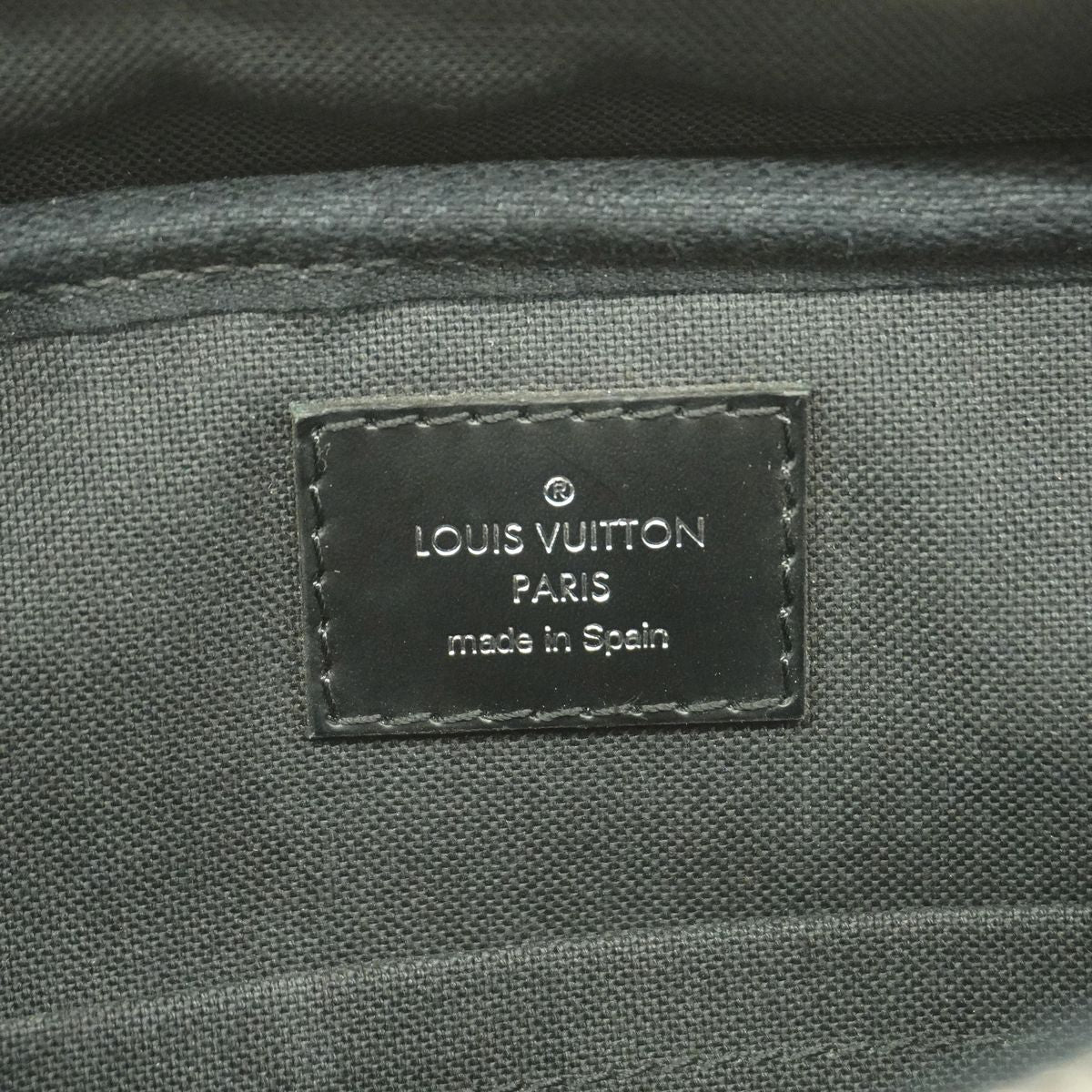 Louis Vuitton Belt Bag Damier Graphite Ambler Black — view 5