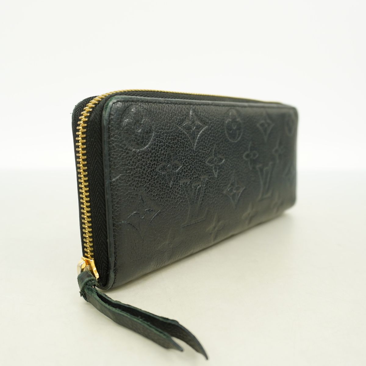 Louis Vuitton Wallet Monogram Empreinte Portefeuille Clemence Noir — view 2