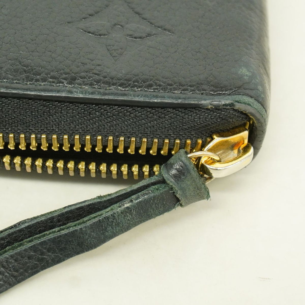 Louis Vuitton Wallet Monogram Empreinte Portefeuille Clemence Noir — view 5