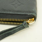Louis Vuitton Wallet Monogram Empreinte Portefeuille Clemence Noir — view 5