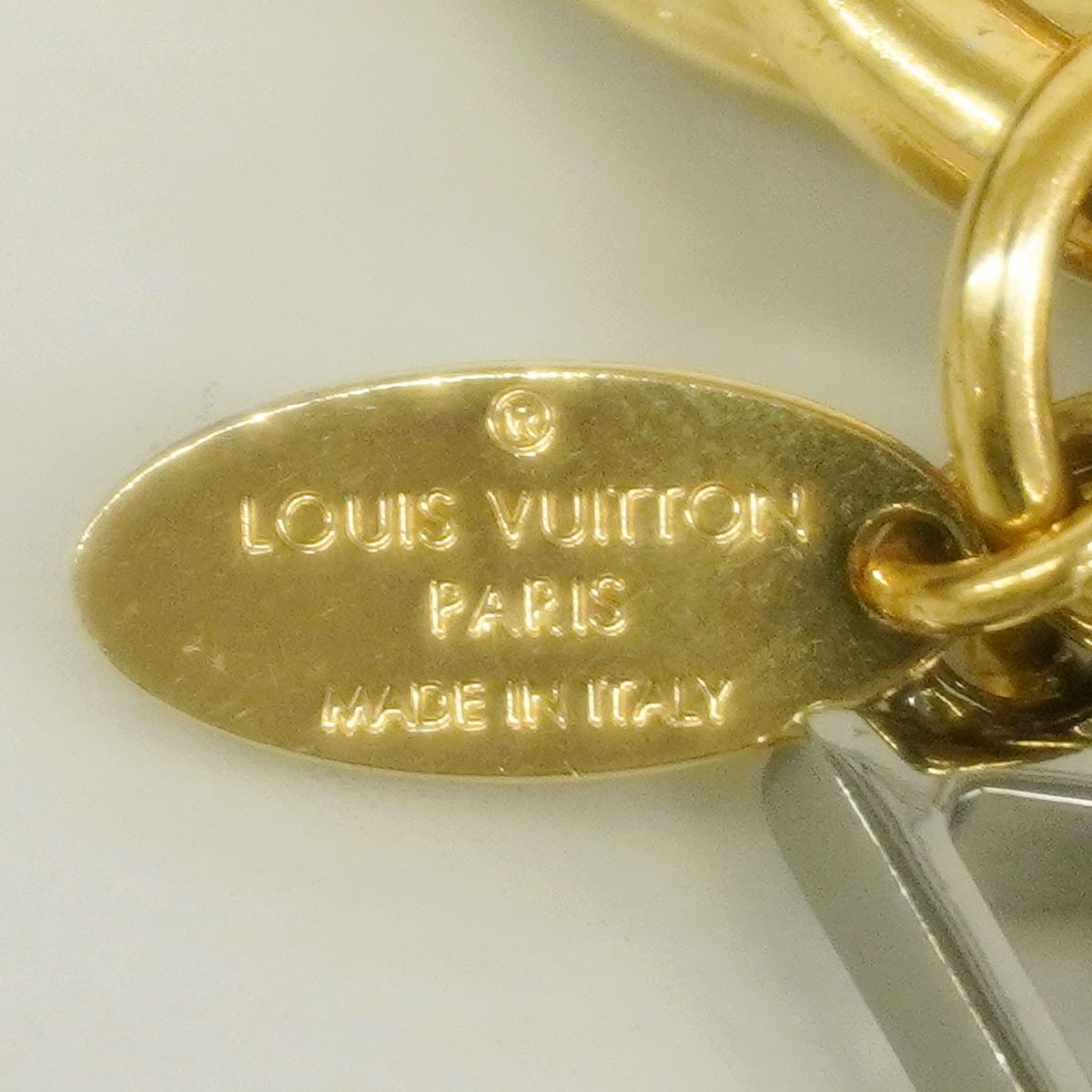 Louis Vuitton Key Holder Charm Neotapage Gold Silver — view 2