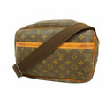 Louis Vuitton Shoulder Bag Monogram Reporter PM Brown
