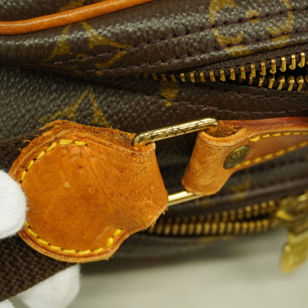 Louis Vuitton Shoulder Bag Monogram Reporter PM Brown — view 7