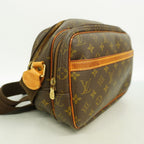 Louis Vuitton Shoulder Bag Monogram Reporter PM Brown — view 2