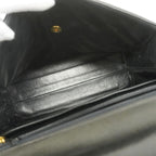 Chanel Handbag Quilted Lambskin Black Gold — view 4