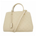 Louis Vuitton Handbag Monogram Empreinte Montaigne MM Ivoire 2-Way Bag