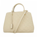 Louis Vuitton Handbag Monogram Empreinte Montaigne MM Ivoire 2-Way Bag