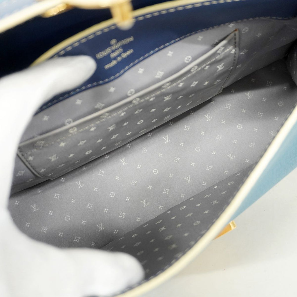 Louis Vuitton Shoulder Bag Suhali Tarantula Blue — view 4