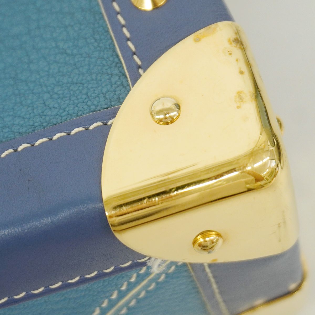 Louis Vuitton Shoulder Bag Suhali Tarantula Blue — view 8