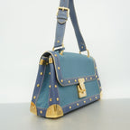 Louis Vuitton Shoulder Bag Suhali Tarantula Blue — view 2