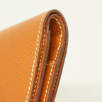 Hermes Wallet Bearn Compact Veau Epsom Gold Silver — view 5