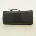 Fendi Handbag Mini Peekaboo Leather Black Gold 2-Way Bag — view 3