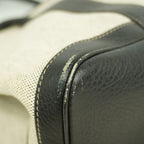 Hermes Tote Bag Garden Party PM Toile H Black Silver — view 6