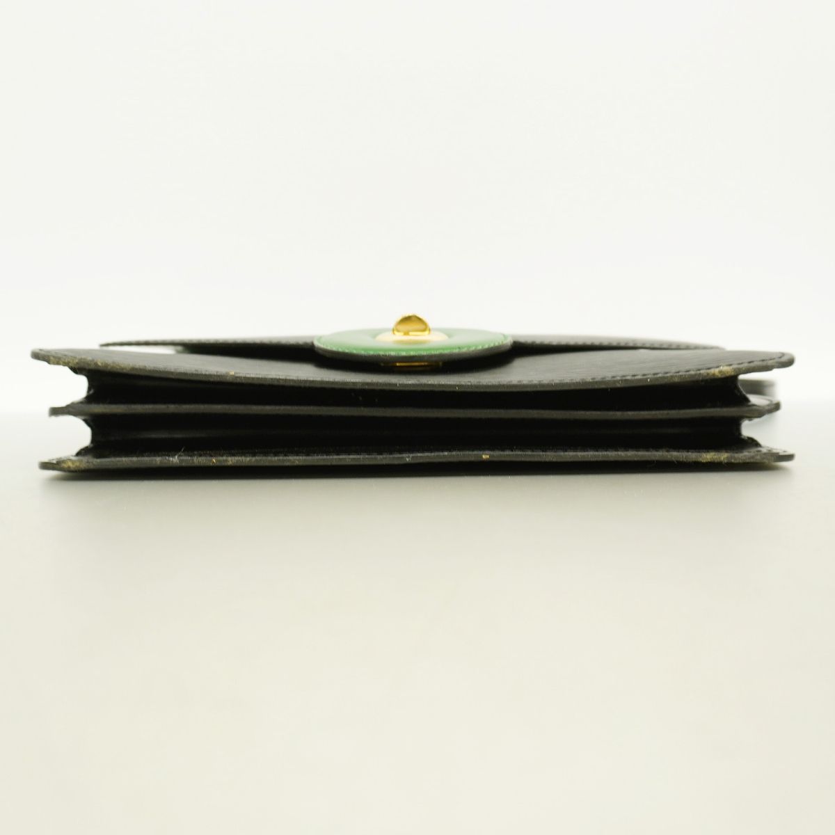 Louis Vuitton Shoulder Bag Epi Run Noir Green — view 3