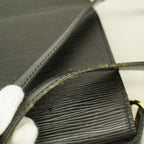 Louis Vuitton Shoulder Bag Epi Run Noir Green — view 8