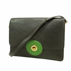 Louis Vuitton Shoulder Bag Epi Run Noir Green