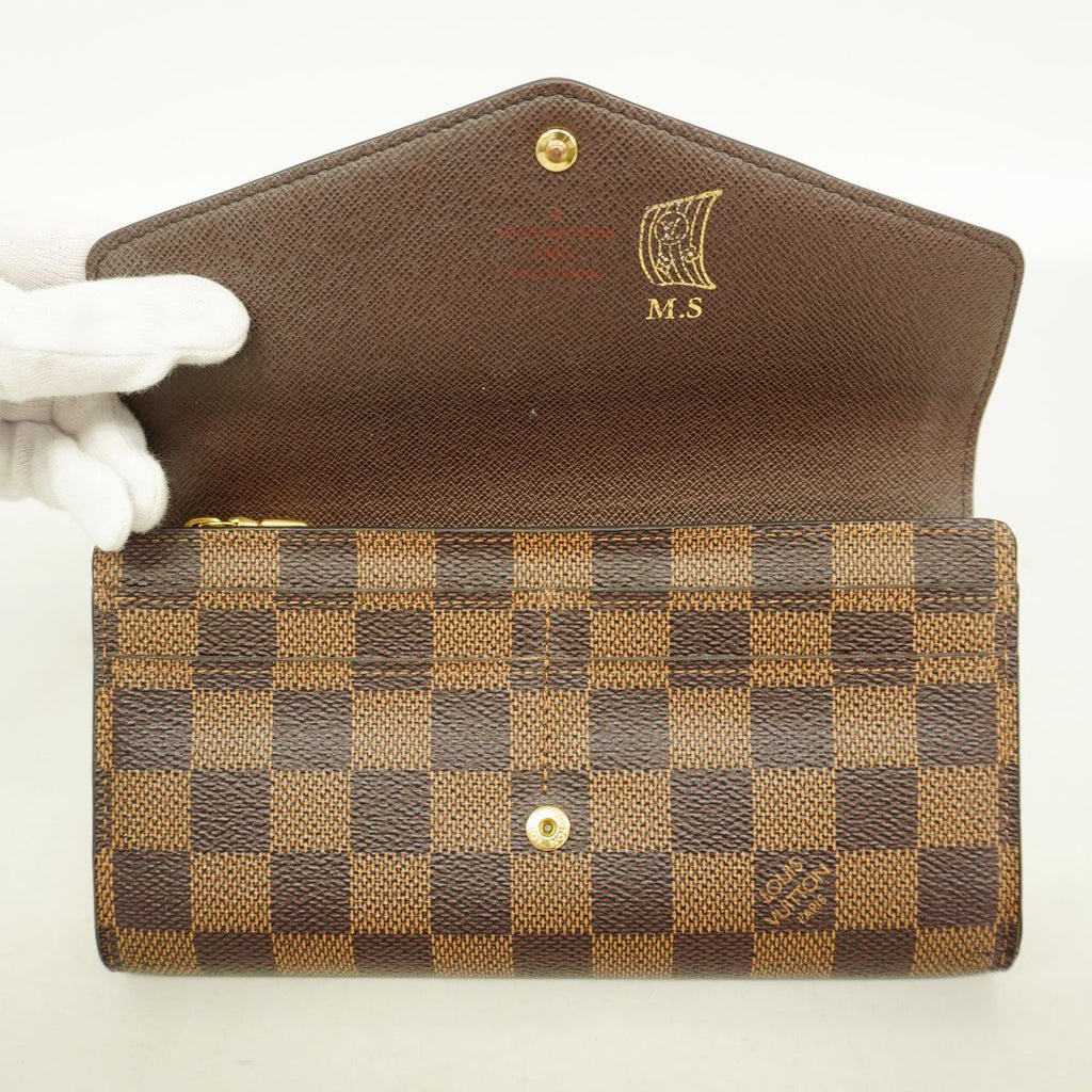 Louis Vuitton Wallet Damier Portefeuille Sarah Ebene — view 3