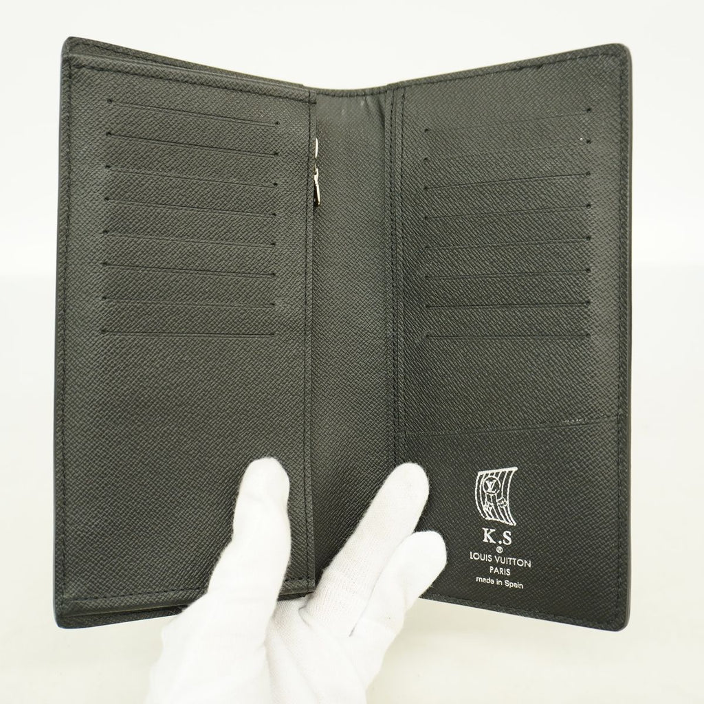 Louis Vuitton Wallet Epi Portefeuille Plaza Noir — view 3