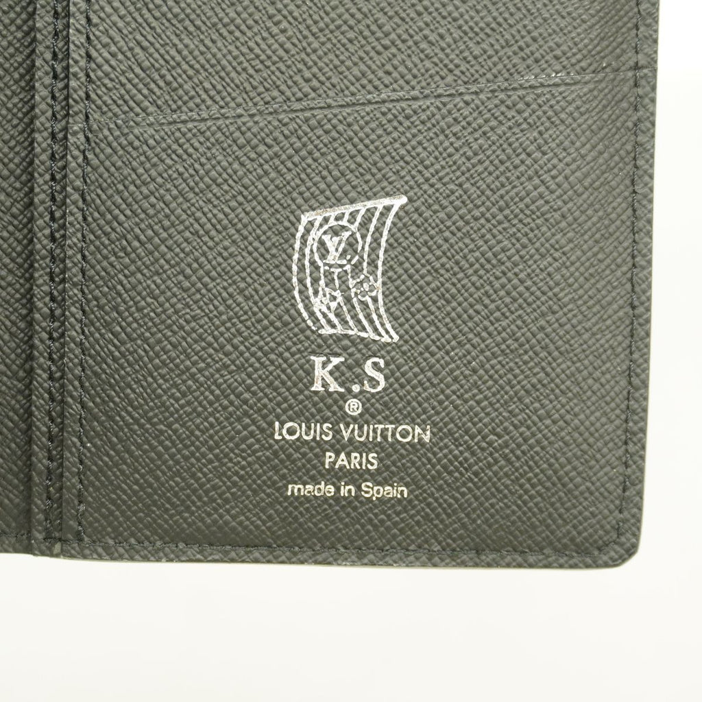 Louis Vuitton Wallet Epi Portefeuille Plaza Noir — view 4