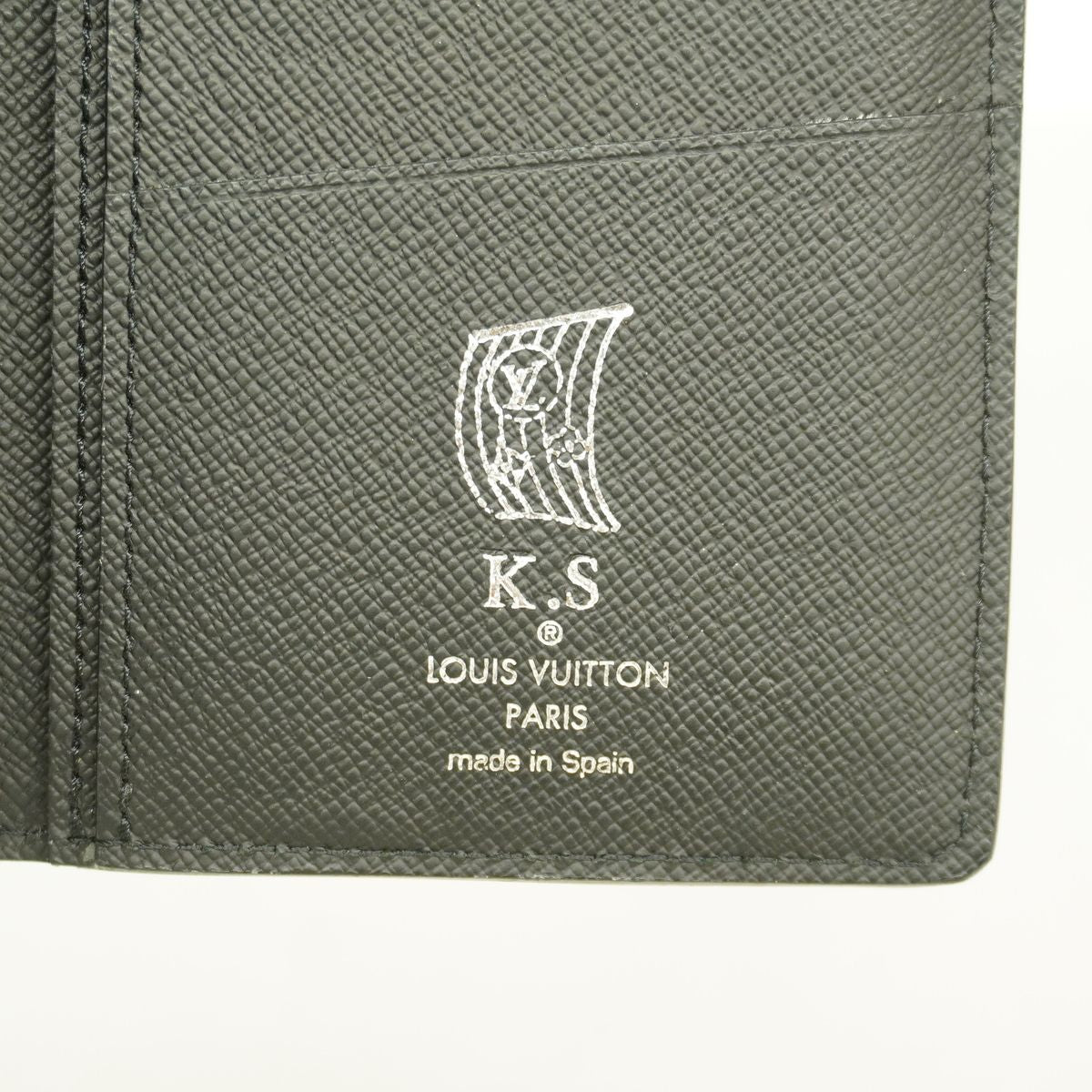 Louis Vuitton Wallet Epi Portefeuille Plaza Noir — view 4