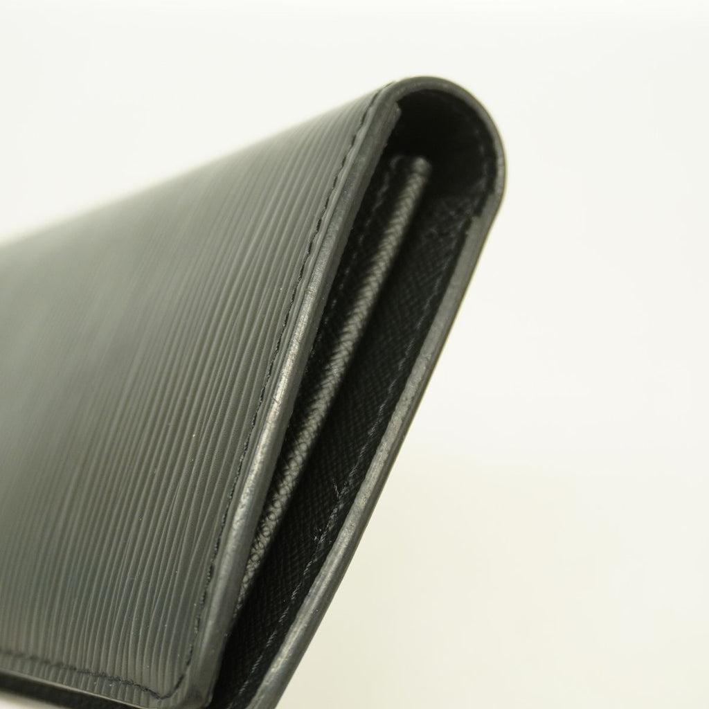 Louis Vuitton Wallet Epi Portefeuille Plaza Noir — view 6