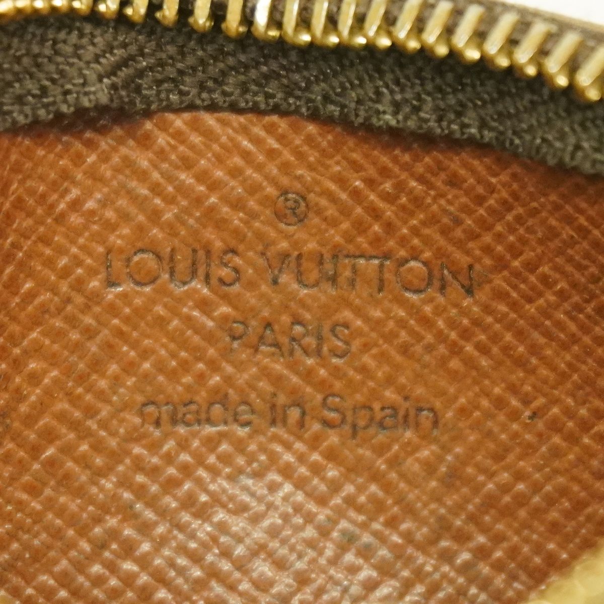 Louis Vuitton Coin Purse Monogram Pochette Cles Brown — view 4